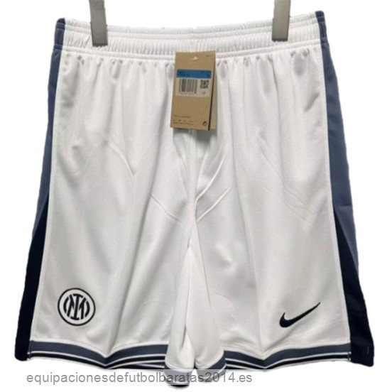 Nuevo 2ª Pantalones Inter Milán 24/25 Blanco Baratas